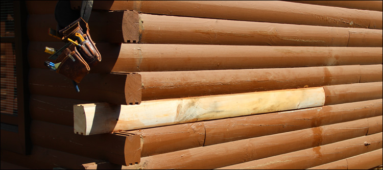 Log Home Damage Repair  Orange County, Virginia